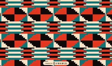 Diseño de patrón tribal Kwanzaa