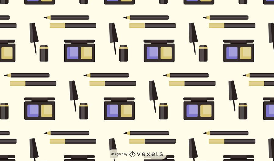 Makeup products pattern design Makeup products pattern design