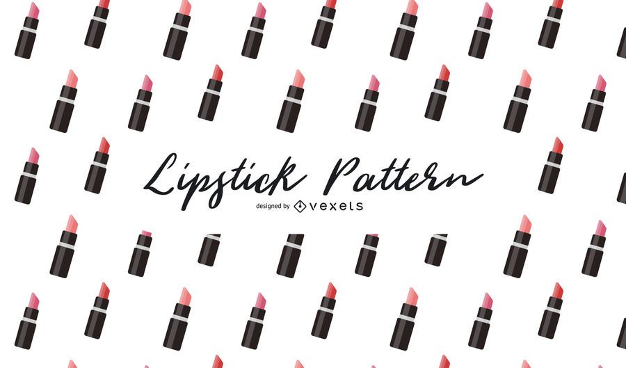Lipstick pattern design Lipstick pattern design