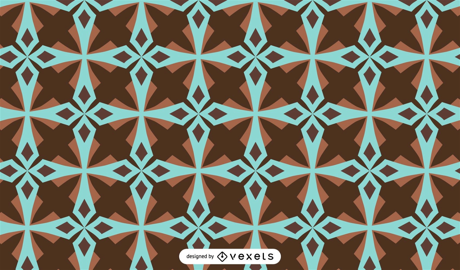 Diseño de patrón geométrico abstracto