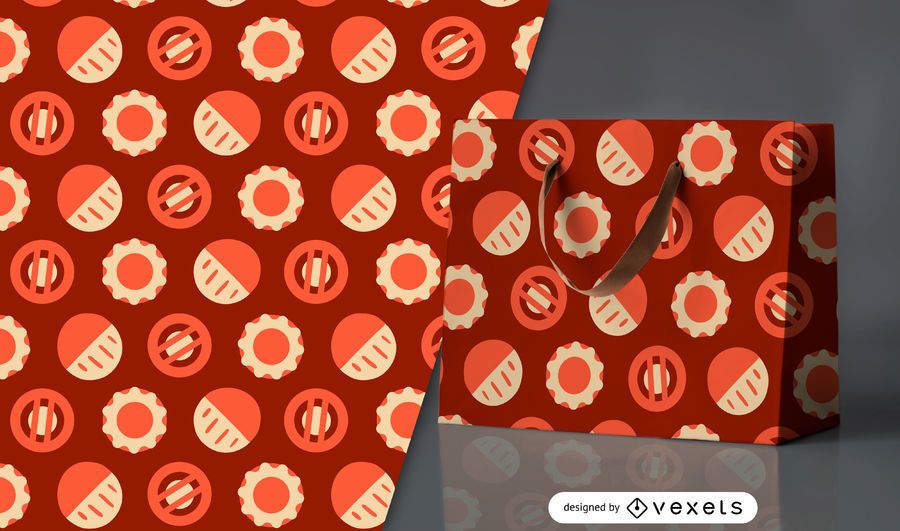 Geometric circles pattern design Geometric circles pattern design