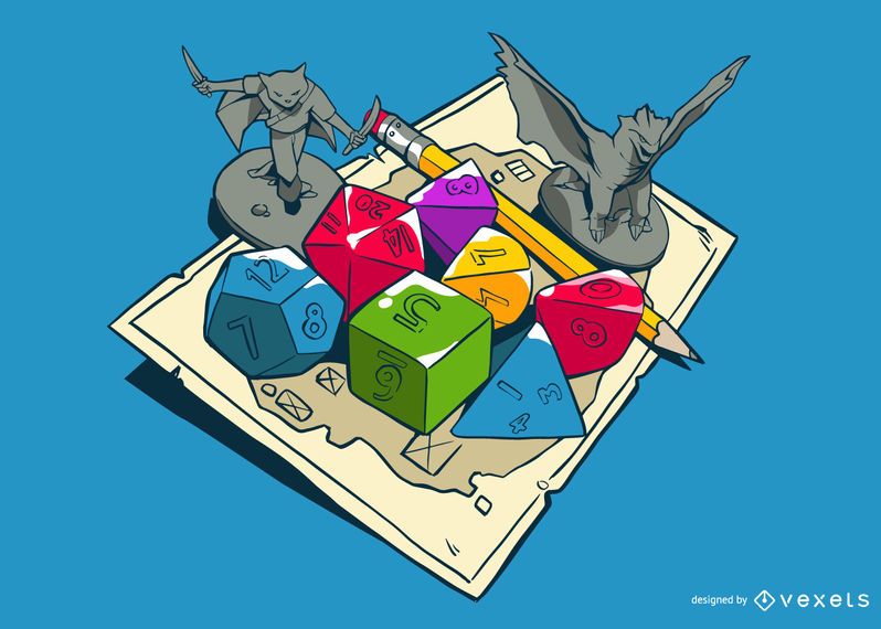 RPG game illustration RPG game illustration