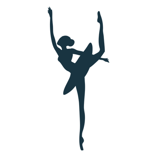 Download Ballerina Posture Ballet Dancer Skirt Silhouette Ballet Transparent Png Svg Vector File