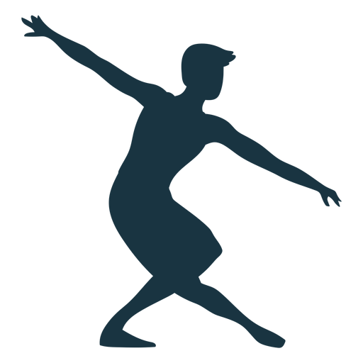 Ballettt?nzerin Gnade Haltung Silhouette Ballett PNG-Design