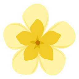 Bud flower petal flat plant PNG Design