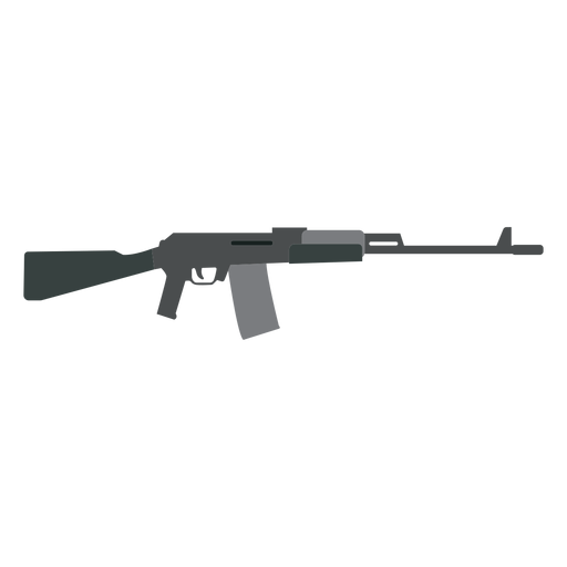 Ladegerät Waffe Hintern Maschinenpistole Lauf flache Waffe PNG-Design