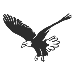 Águila volando ala pico garra garabato pájaro Transparent PNG