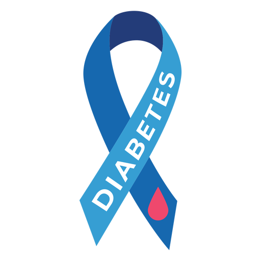 type 1 diabetes ribbon png