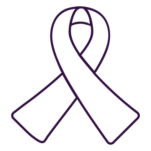 Emblem ribbon symbol stroke PNG Design