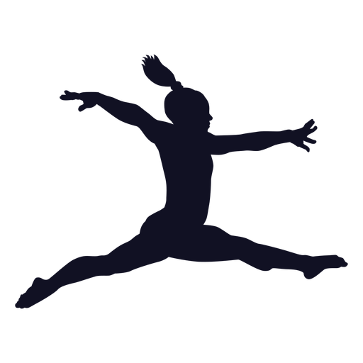 Gymnast Silhouette Svg Free Svg File For Silhouette My Xxx Hot Girl