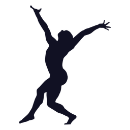 Exercise Woman Gymnast Silhouette PNG & SVG Design For T-Shirts