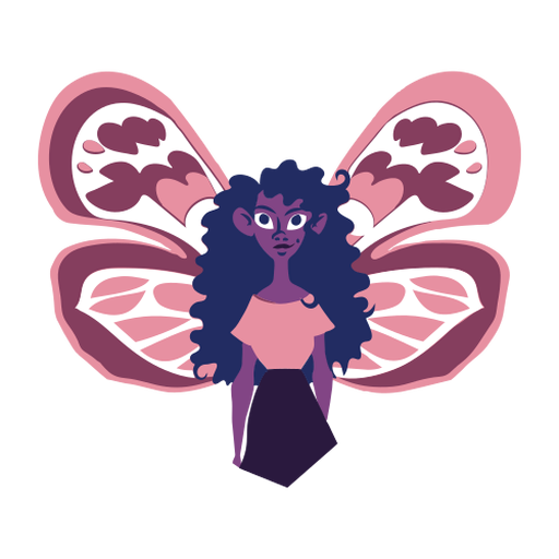 Fairy wing flat PNG Design