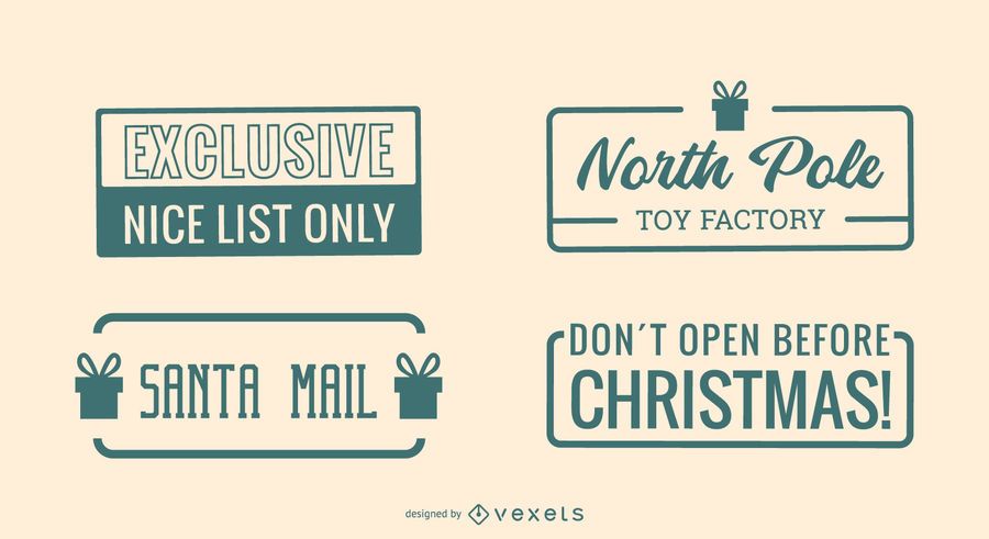 Christmas postages quote set Christmas postages quote set