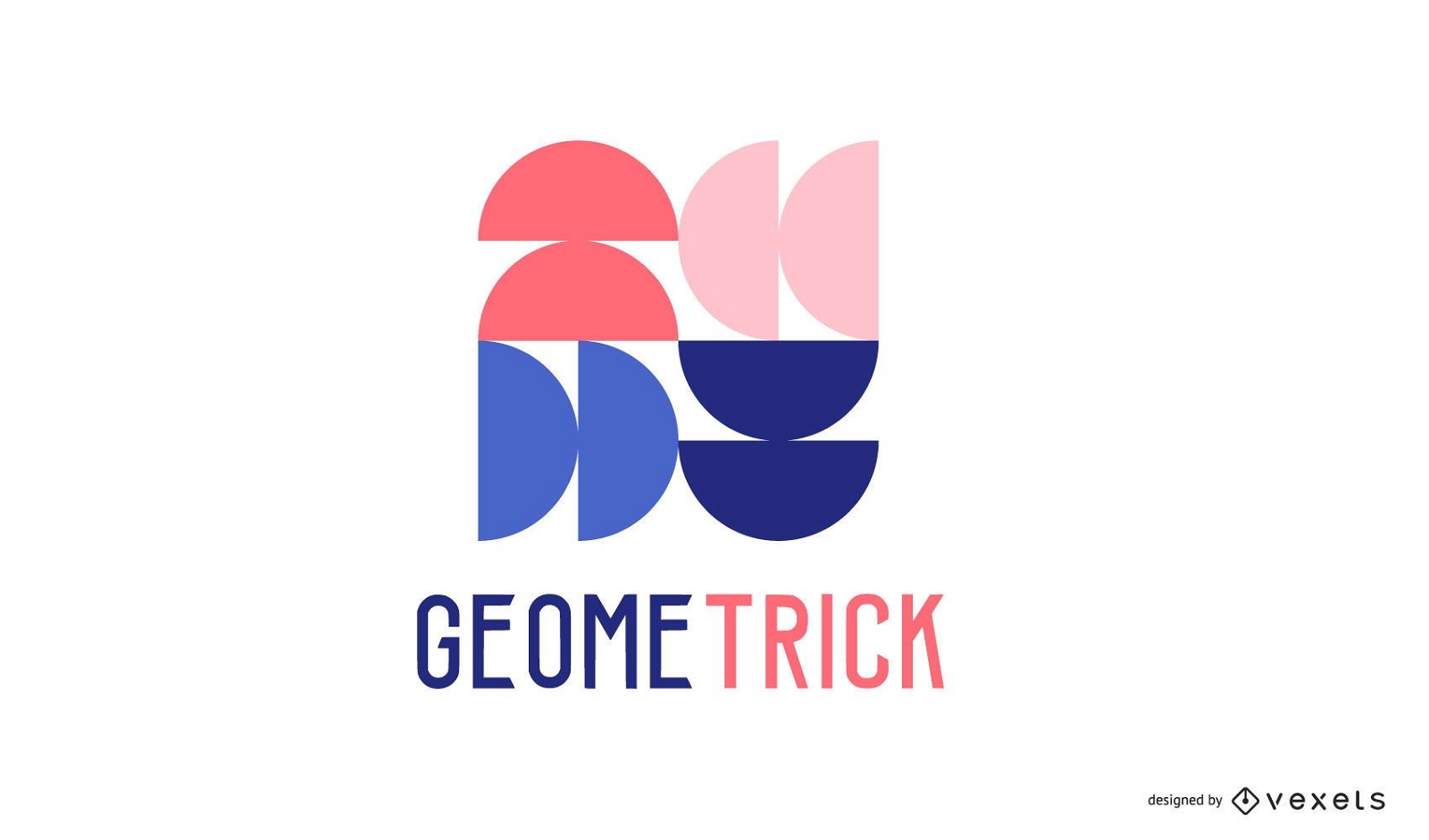 Geometrische Logo-Vorlage