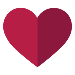 Elemento de hippie de coração vermelho - Baixar PNG/SVG Transparente