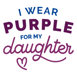 Eu uso o adesivo roxo para minha filha Desenho PNG