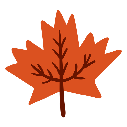 Leaf maple flat