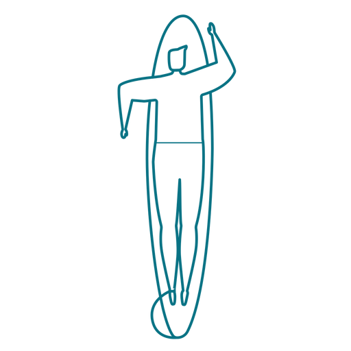 Homem nadando braçada Desenho PNG