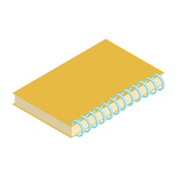 Notebook datebook diary copybook flat PNG Design Transparent PNG