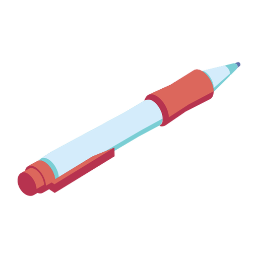 Kugelschreiberampulle Tintenampulle flach PNG-Design