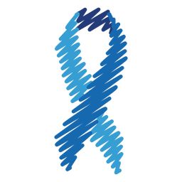 Ribbon stroke zigzagged silhouette PNG Design