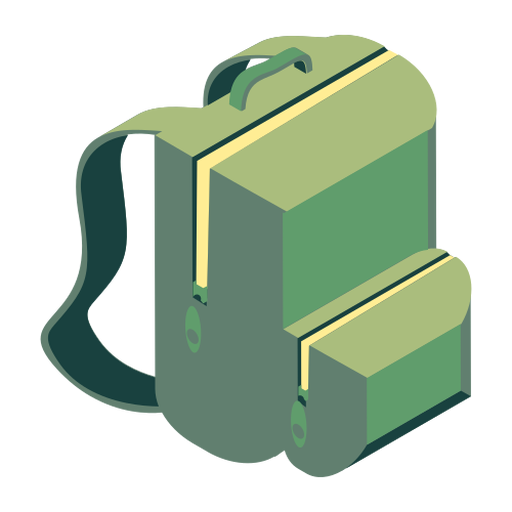 Download Rucksack knapsack bag satchel flat - Transparent PNG & SVG ...