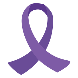 Ribbon alzheimer's awareness badge sticker - Transparent PNG & SVG ...