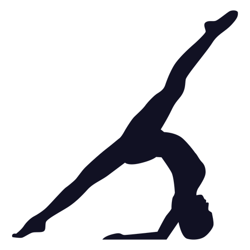 Download Woman Exercise Gymnast Silhouette Transparent Png Svg Vector File