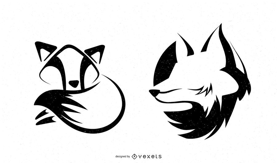 Fox stroke set Fox stroke set