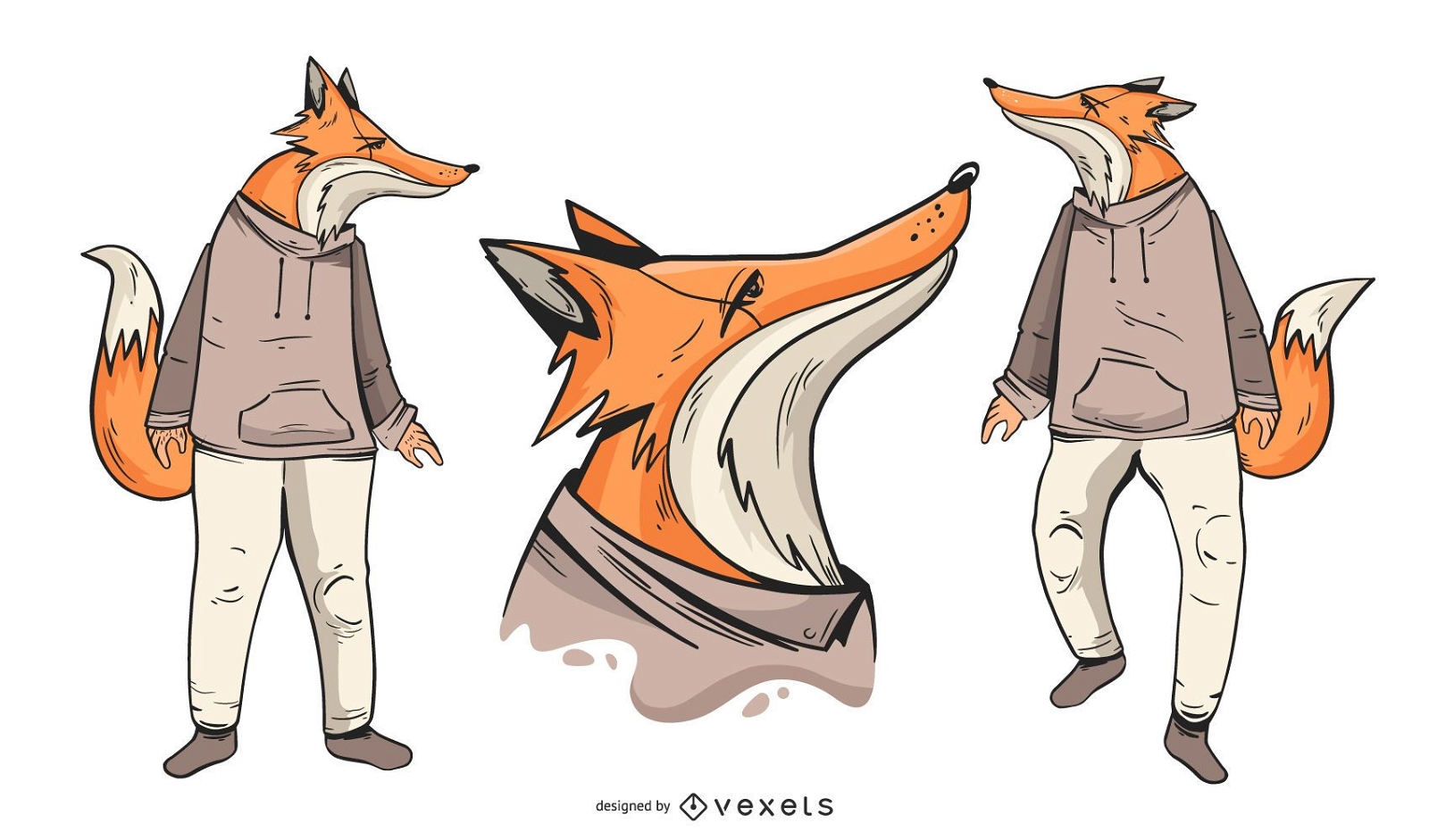 Conjunto de personagens da Fox