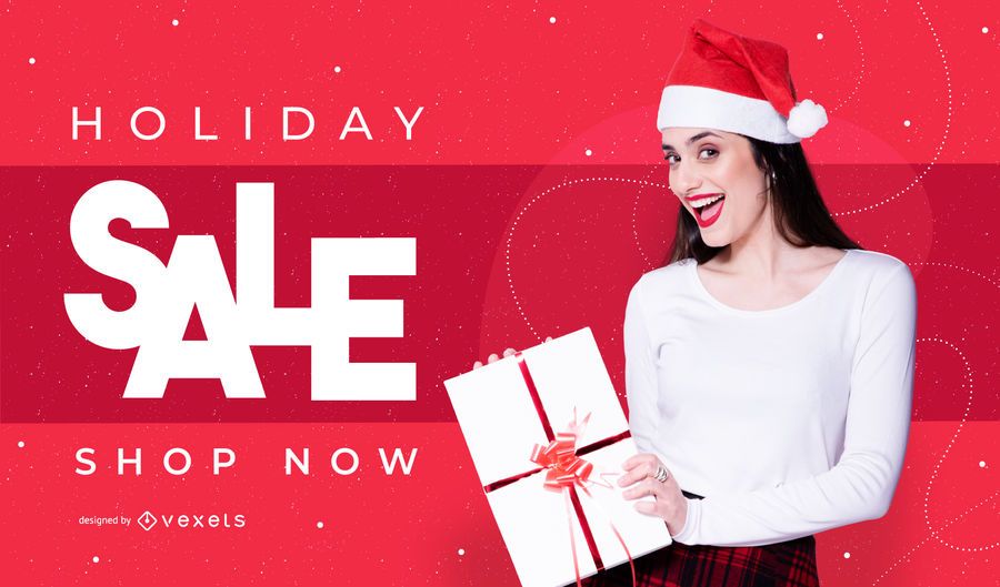 Christmas photo banner template Christmas photo banner template