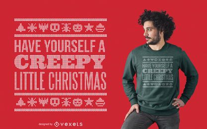 Have yourself a outlet creepy little christmas sweater