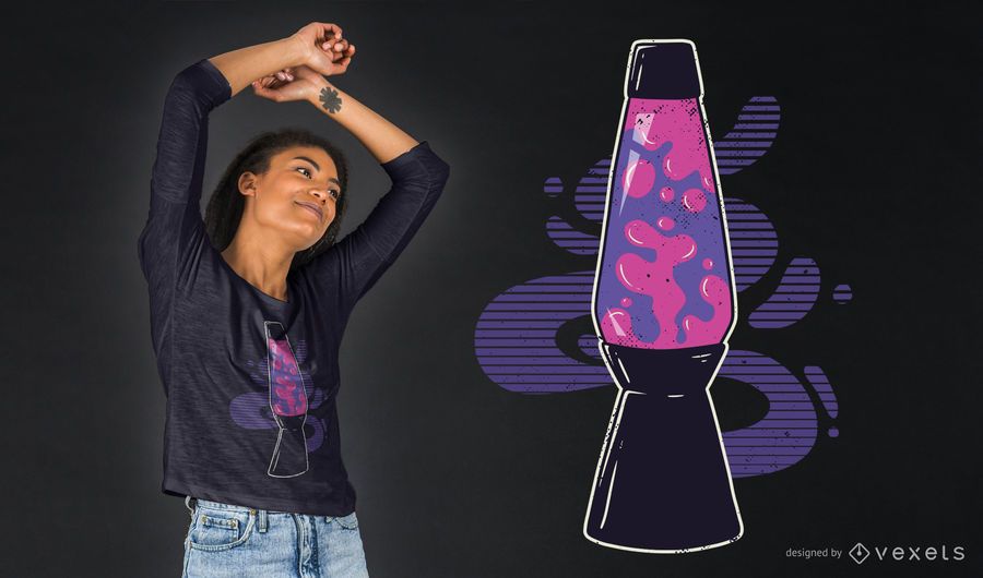 Lava lamp t-shirt design Lava lamp t-shirt design