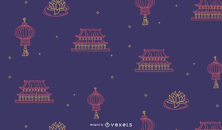 Chinese new year pattern design Chinese new year pattern design