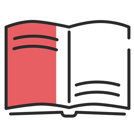 Book manual flat stroke - Transparent PNG & SVG vector file