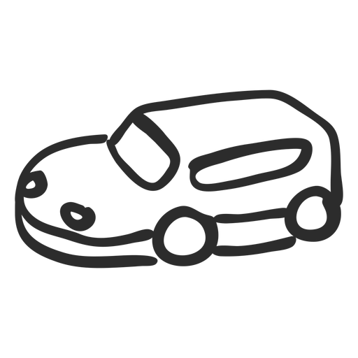 Car machine doodle