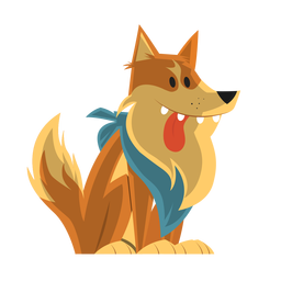 Desenho de cão collie Desenho PNG