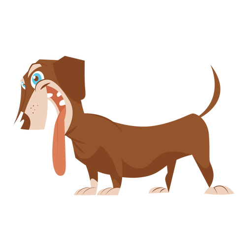 Dog dachshund sketch PNG Design
