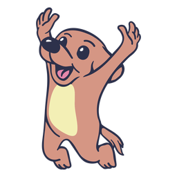 Dog cartoon - Transparent PNG & SVG vector file