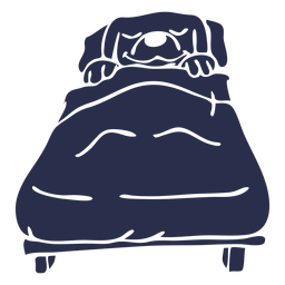 Perro durmiendo silueta detallada silueta Diseño PNG