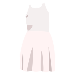 Dress sarafan flat PNG Design