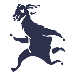 Silhueta detalhada de lhama Desenho PNG