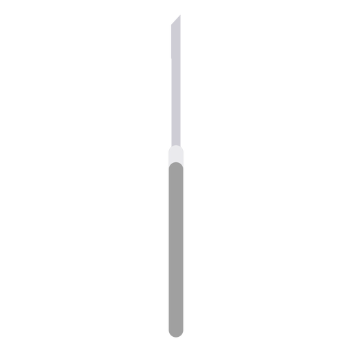 Skalpell flach PNG-Design