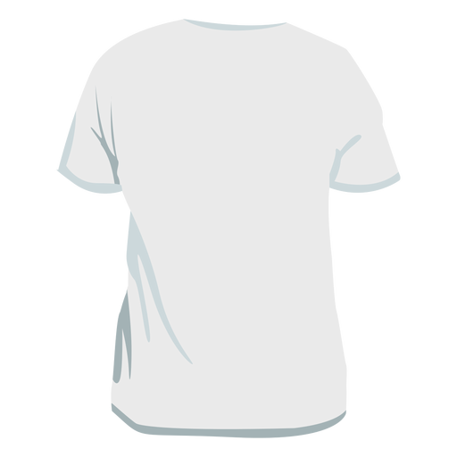 T shirt tee shirt flat PNG Design