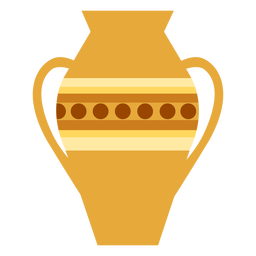 Alça de vaso plana Desenho PNG