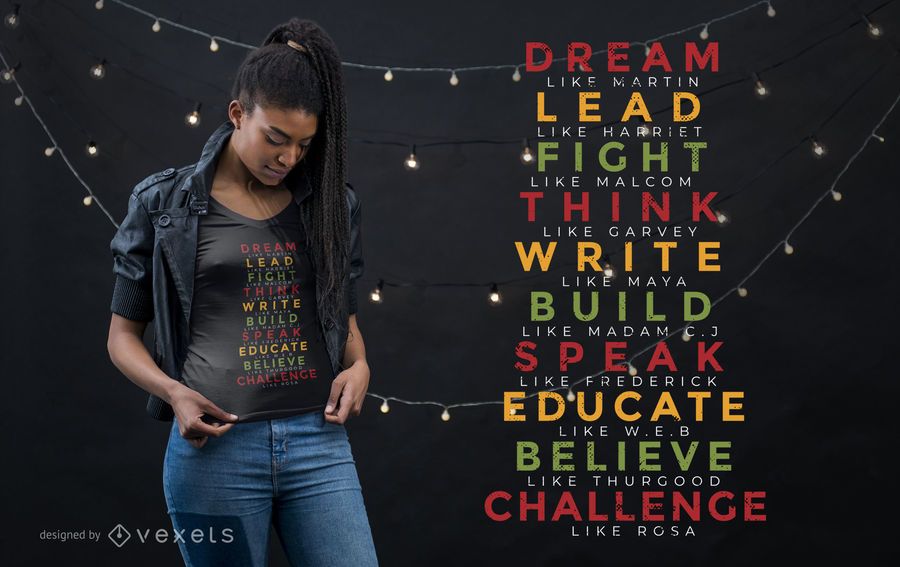 Black history month t-shirt design Black history month t-shirt design