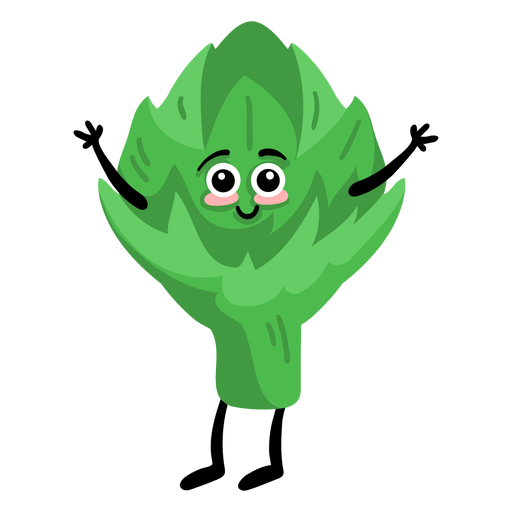 Artichoke thistle flat - Transparent PNG & SVG vector file