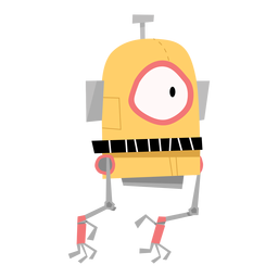Desenho do olho do robô da caixa Desenho PNG