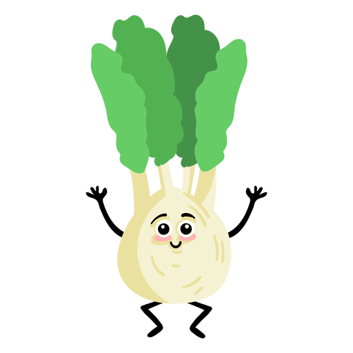Celery leaf flat PNG Design