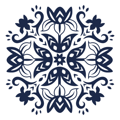 Design flower pattern ornament illustration - Transparent PNG & SVG vector file